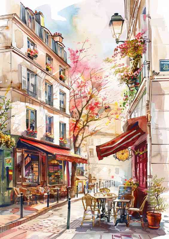Coffee in a paris cafe