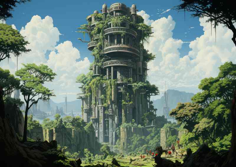 Divine Jungle Metropolis Enigmatic City of the Gods