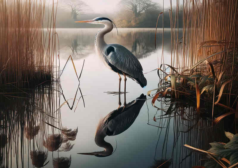 Heron Lake Morning Sun