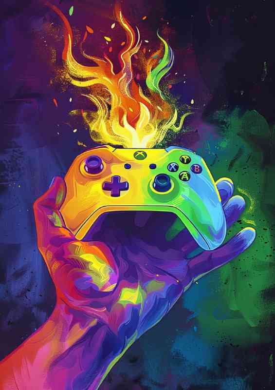 Hand of god game controller