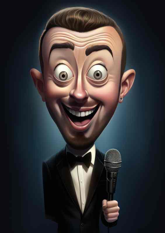 Caricature of Sam Smith