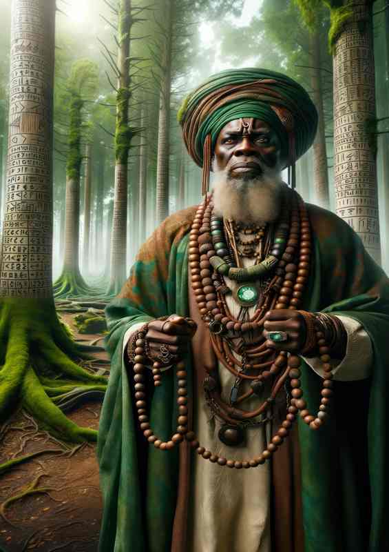 African god Orunmila wise and sagely