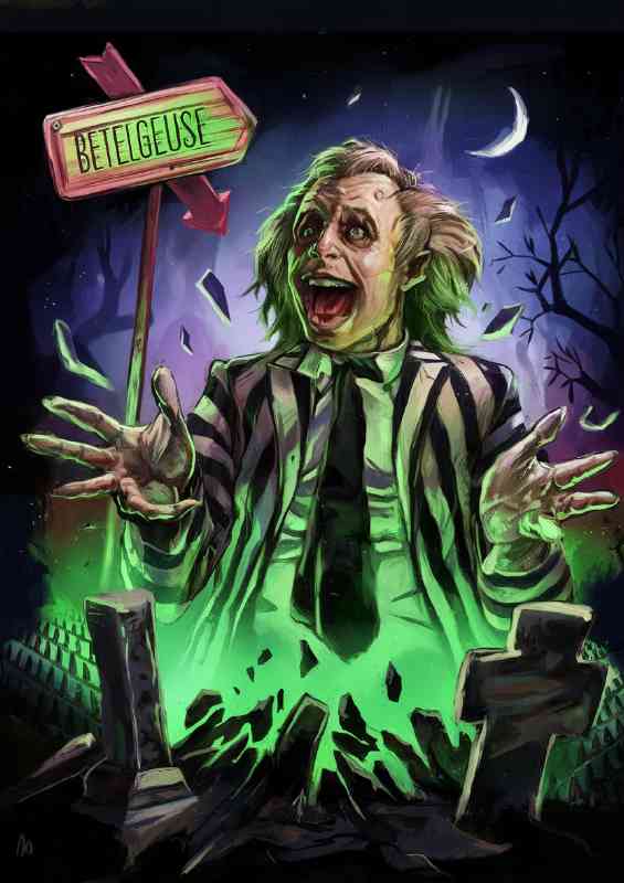 Beetle juice at the graves