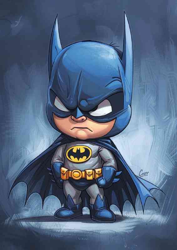 Comic style of batman