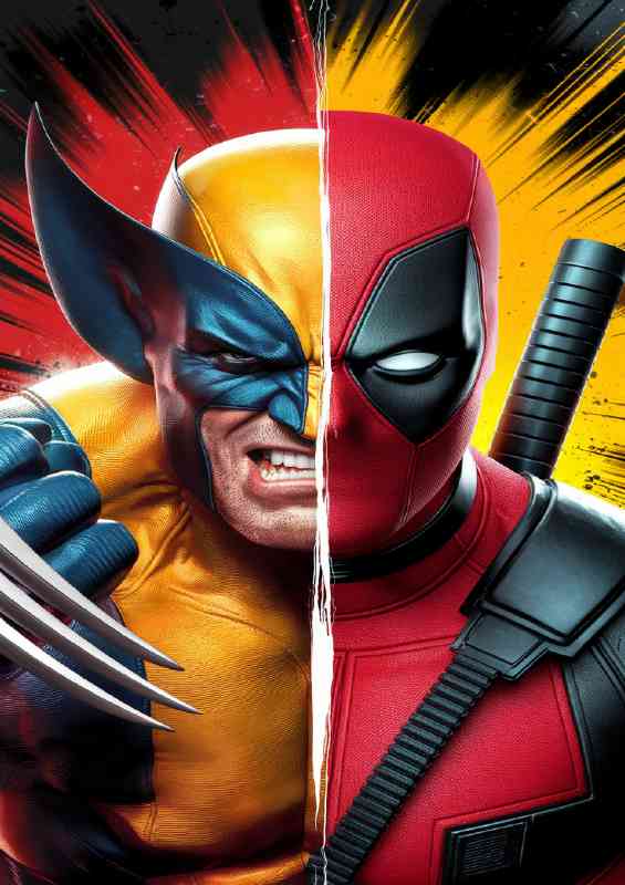 Deadpool and wolverine style