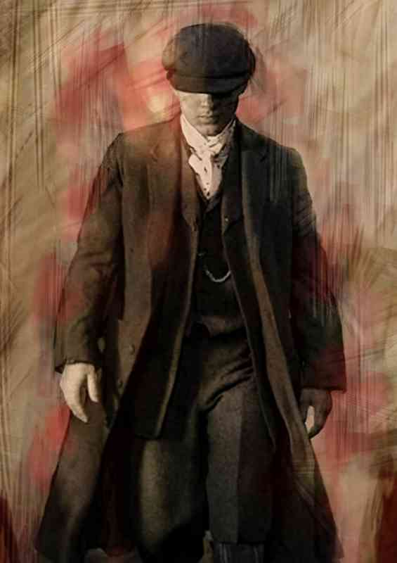 One of the gang members peaky blinders