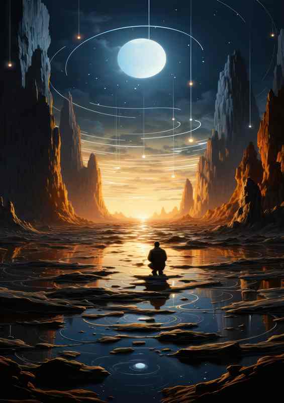Moon in the new land