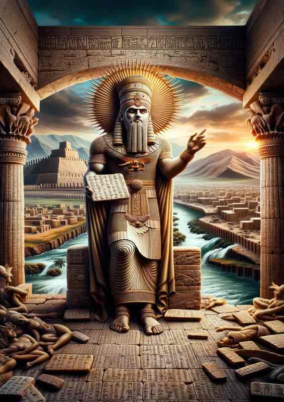 Assyrian deity Ashur supreme god