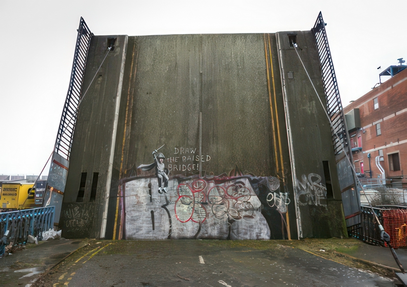 Raise the draw bridge