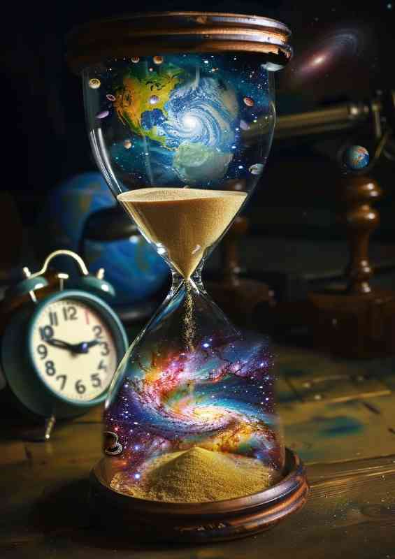 Hourglass and time