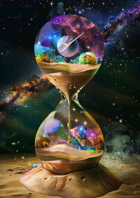 Sand of time hourglass