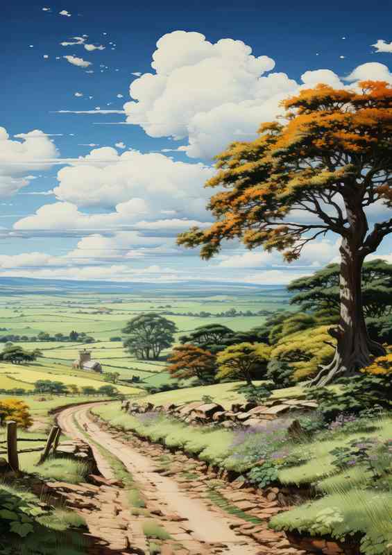 The rough path to the hills