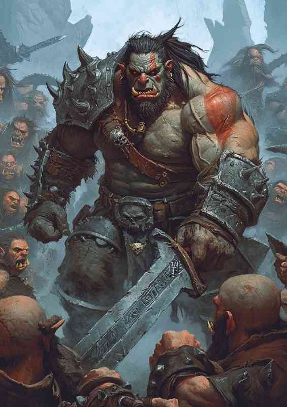 Giant Orc in battel mode