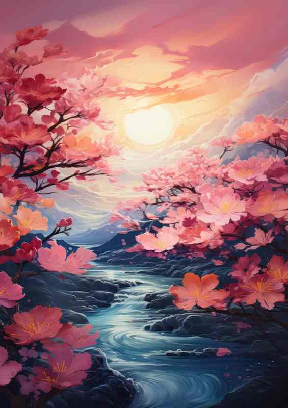Twilight Tapestry Sunset Weaves