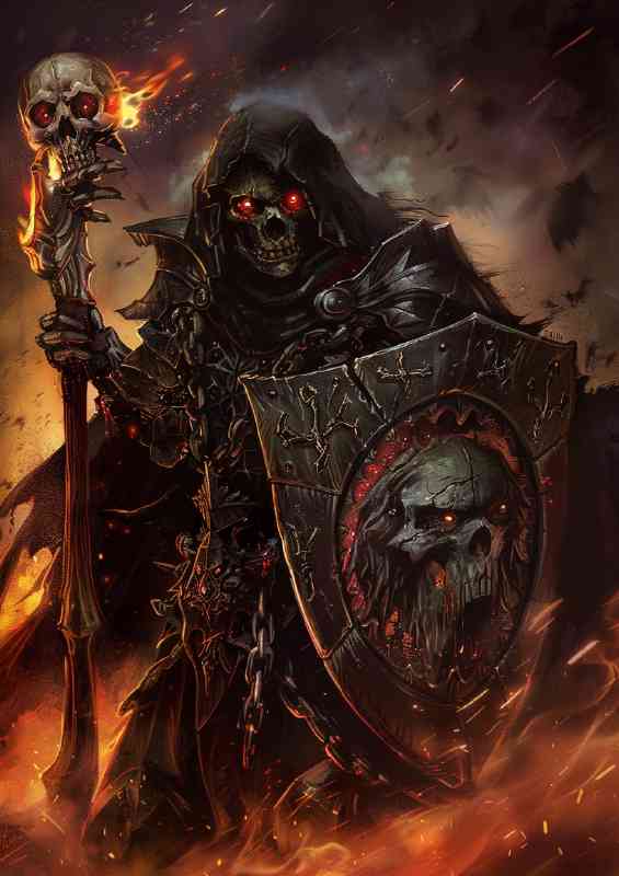 Grim returning to hell