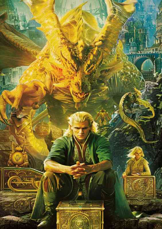 Poster movie the man and the dragon
