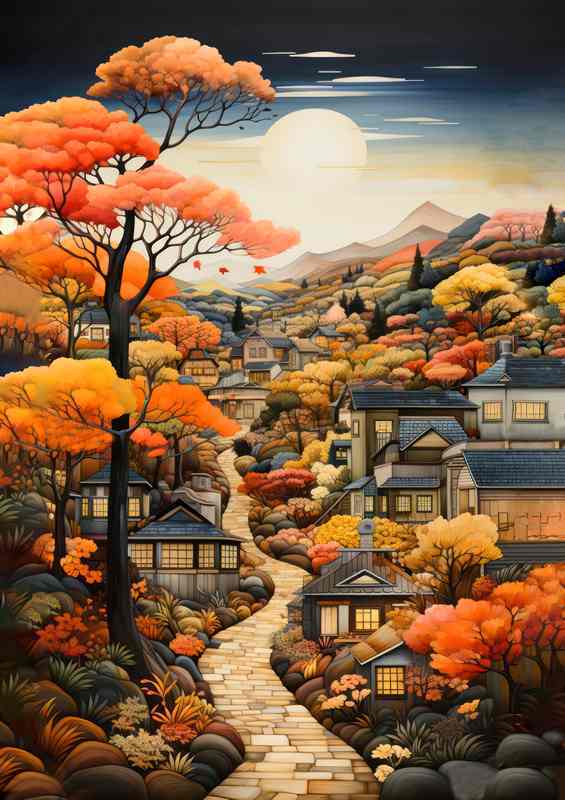 village life in the mountains