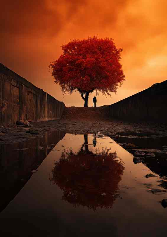 Burnt Skies Orange glow