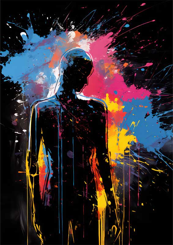 Beyond the Eye Interpreting Abstract Human Figures
