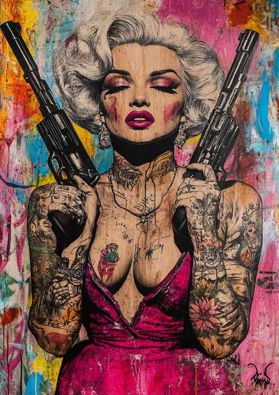 A day of a bad girl Marilyn Monroe
