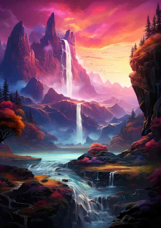 Mystical fantasy in Multi Colour