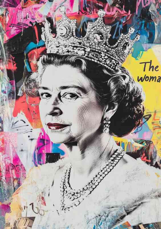 Collage of Queen Elizabeth