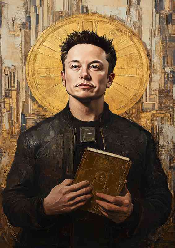 Elon Musk Orthodox icon
