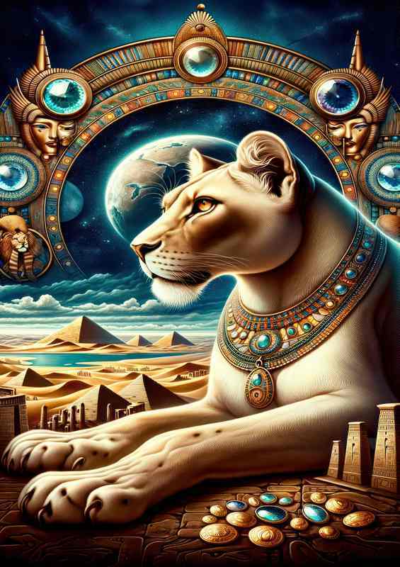 Egyptian goddess Mehit lioness goddess