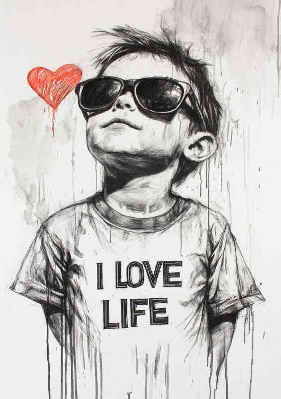 Loving life hearts and street mix