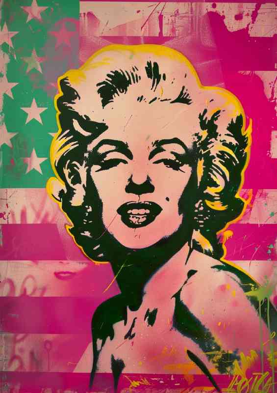 Marilyn Monroe American pin up girl