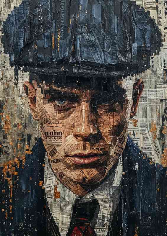 Peakys collage art