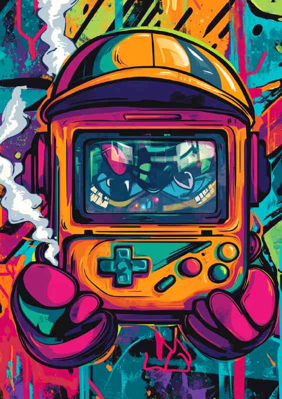 Retro Junkie game boy style