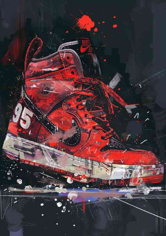 Street sneeker art