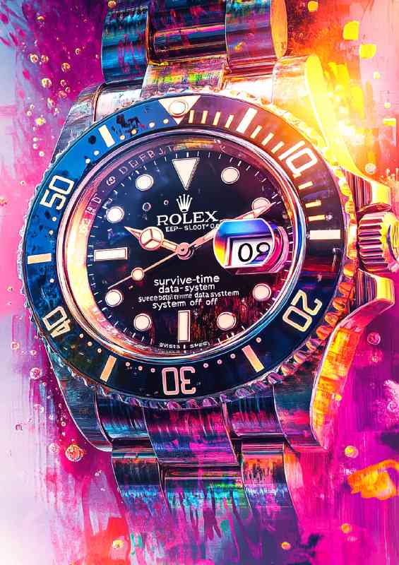 The masters watch street rolex