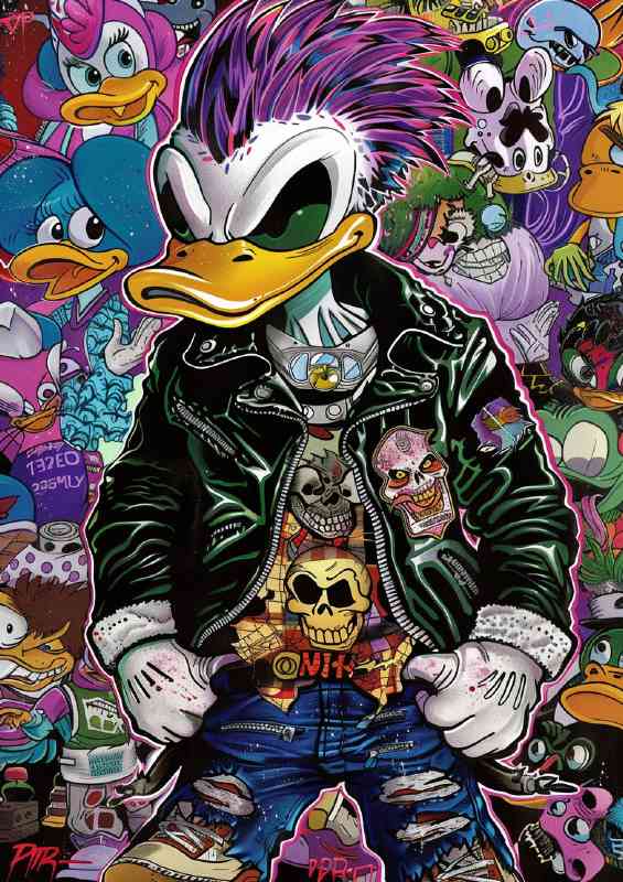 The punk duck street