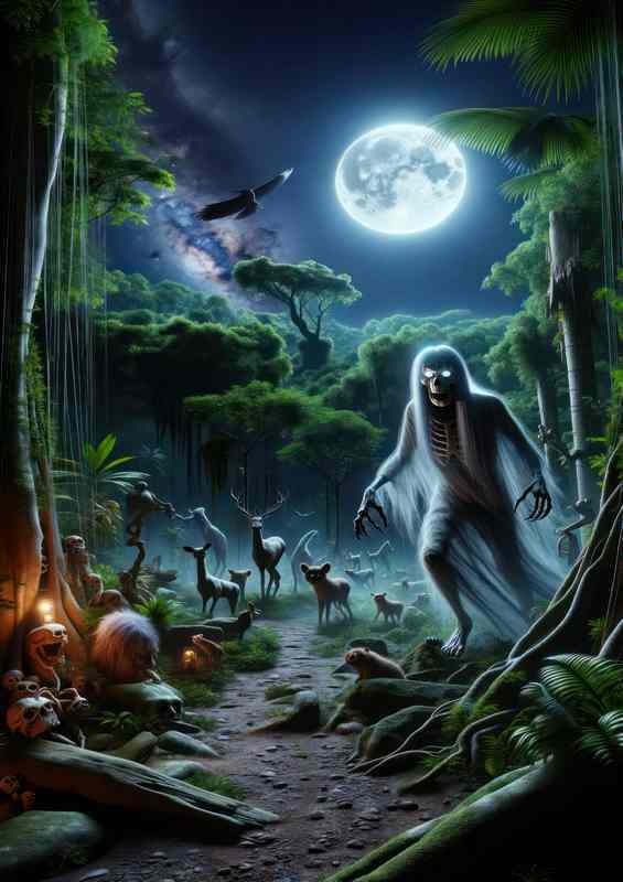 Guarani spirit Luison god of death