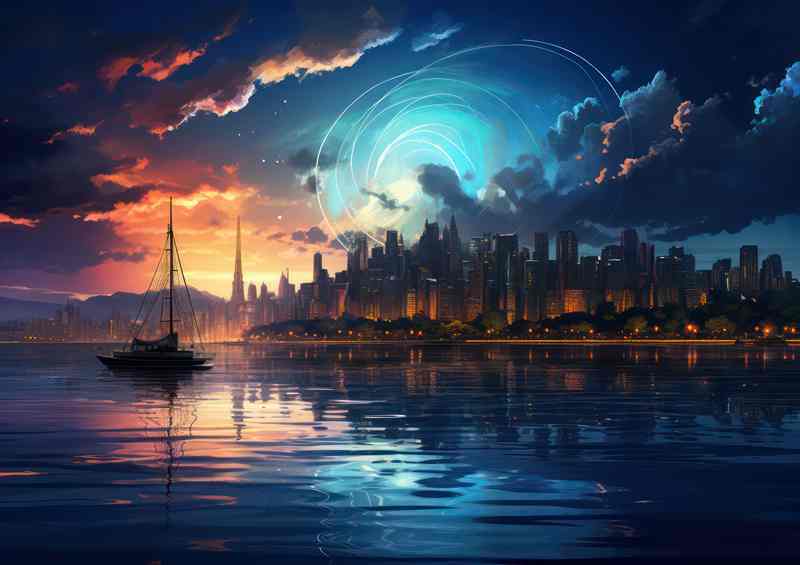 Dark Nights City The Waters Edge