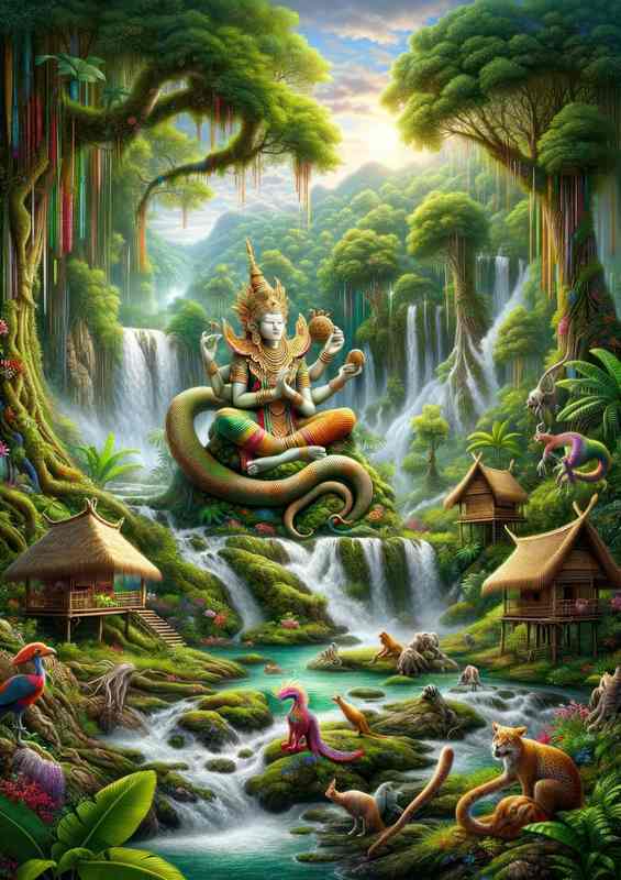 Karen Ywa God | Southeast Metal Poster