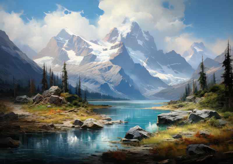 Mountainous Eternal Beauty