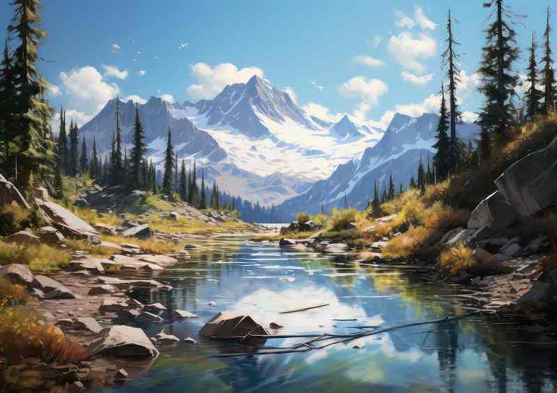 Natures Dreams A Mountain View