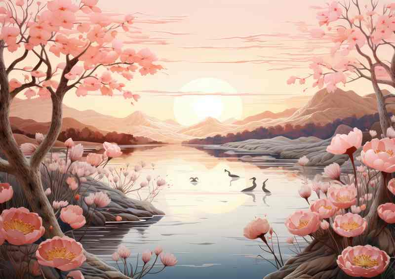 Pastel Pinks lakes of Love