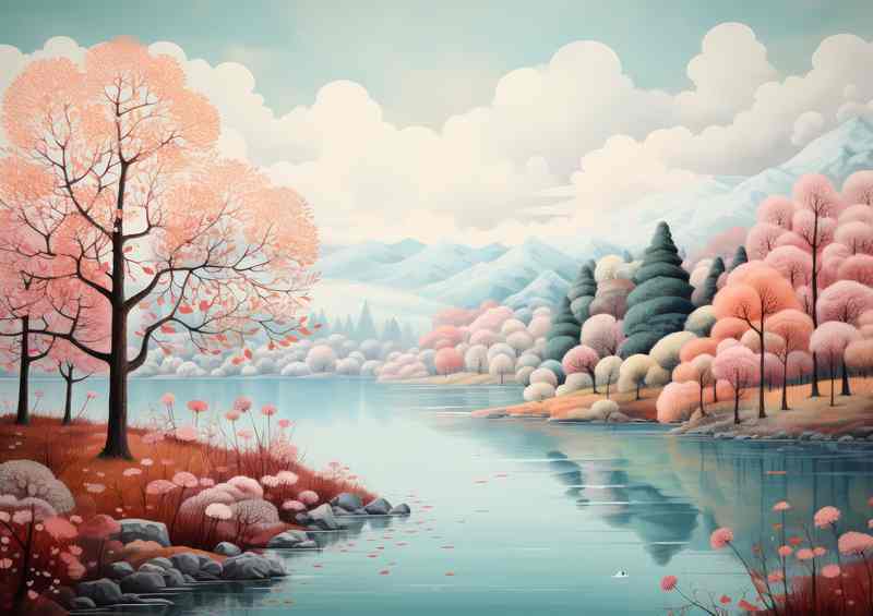 Pretty Lake View A Whimsical Tale