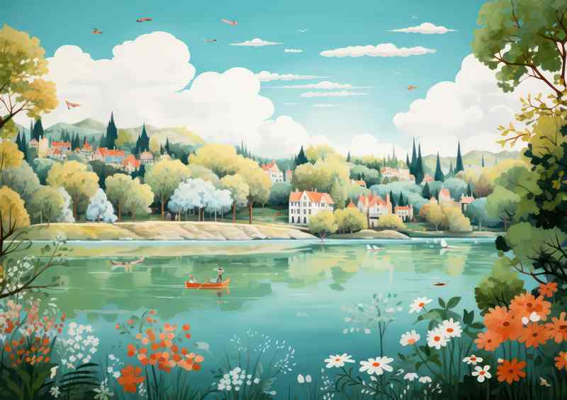 Serenity on The Waters