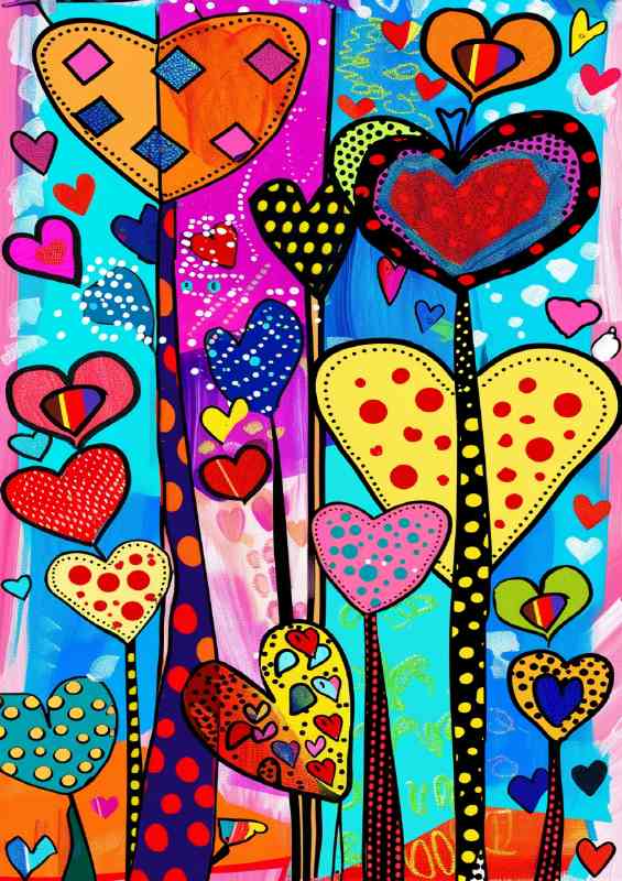 Piccaso trees in love