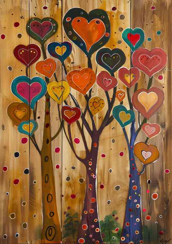 Whimsical love tree