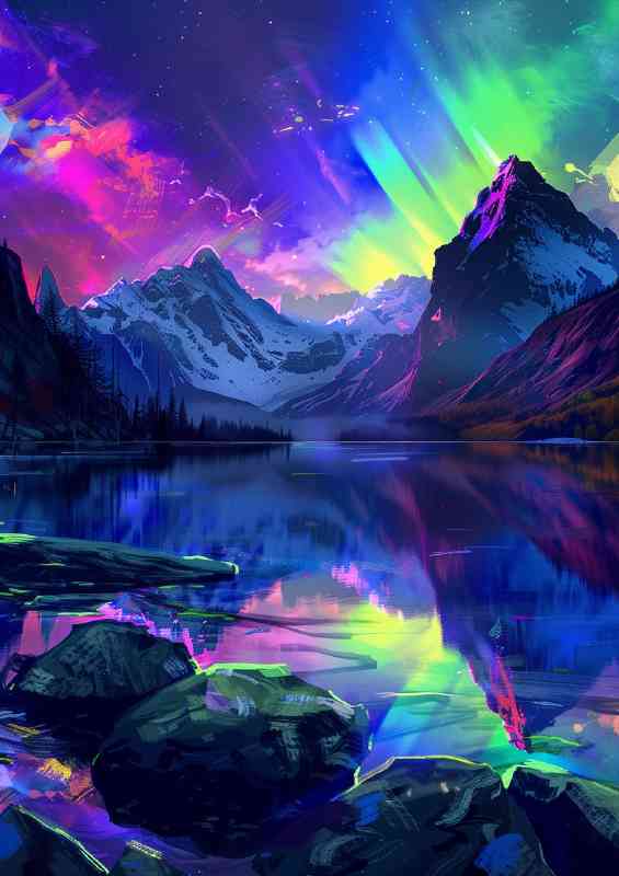Aurora Borealis and Starry Nights