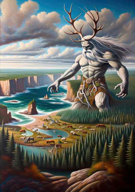 Mikmaq deity Glooscap transformer of lands