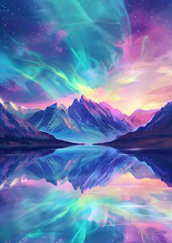 Northern Lights and Frozen Landscapes