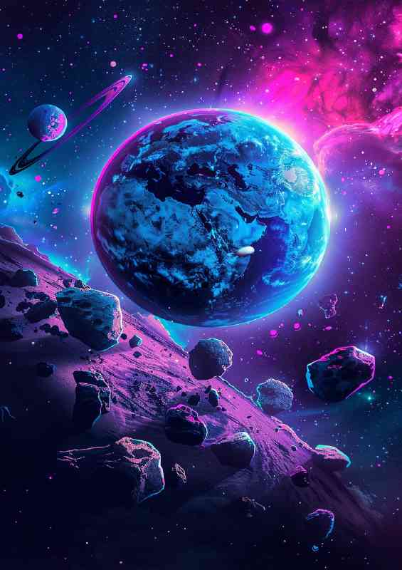 A Planet view to earth