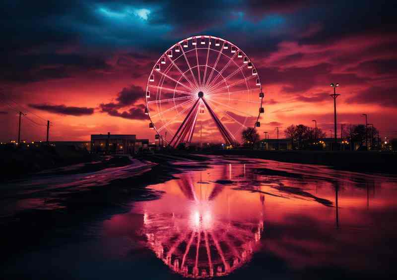 The Wheel of Sun Set Dreams